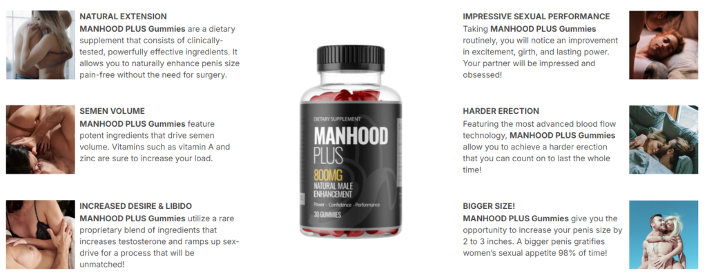 Manhood Plus Gummies uk review