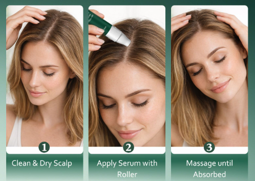 How To Use Roota Hair Growth Serum
