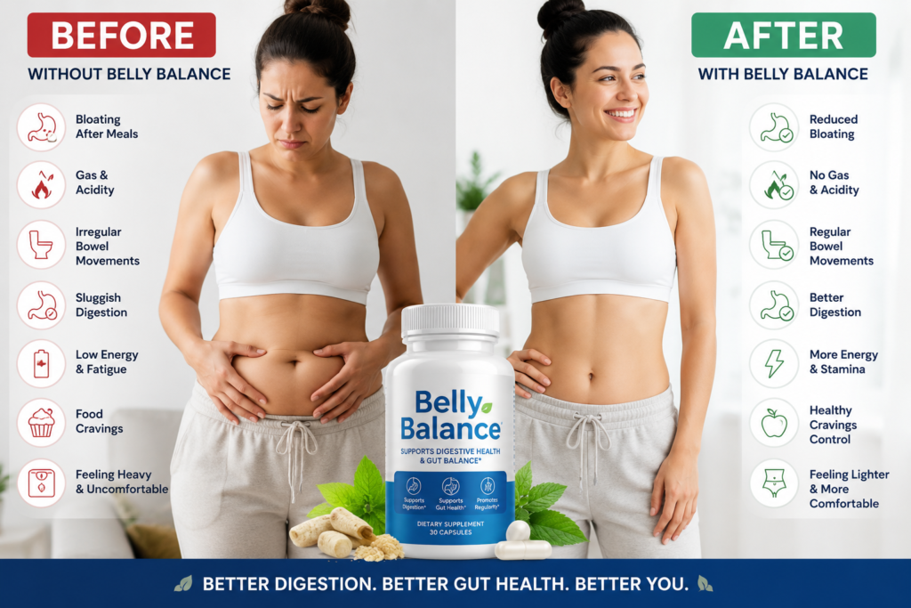 Belly Balance Before and After Results