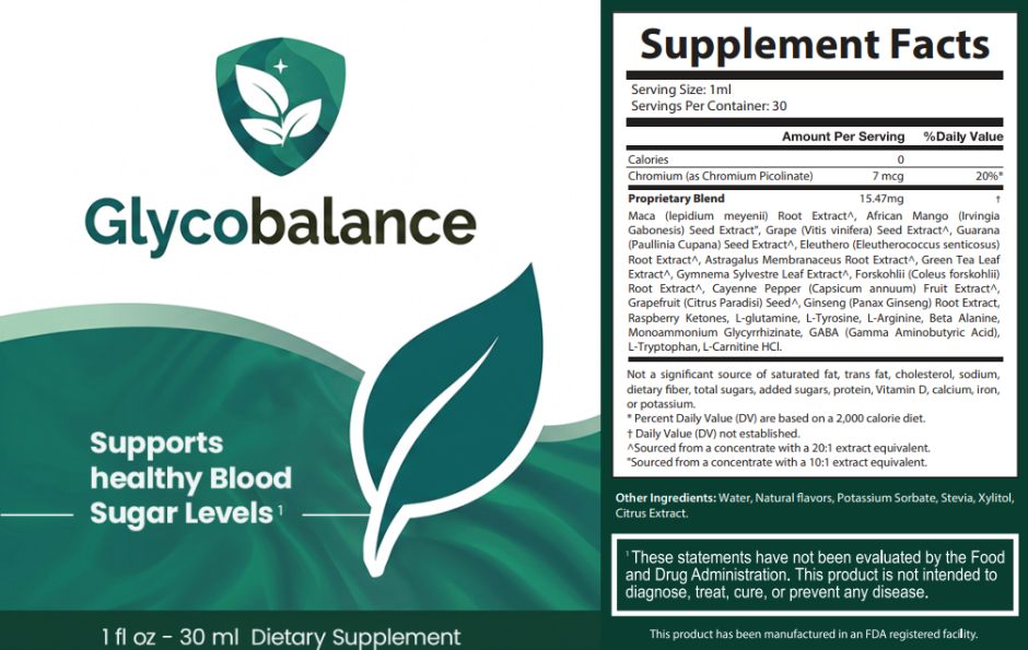 GlycoBalance Ingredients