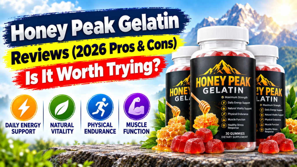 Honey Peak Gelatin